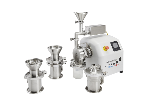 SLS labscale conical milling, hammer milling and screening