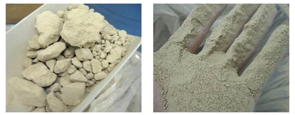 deagglomeration of powders